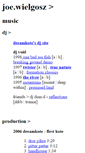 Mobile Screenshot of joe.wielgosz.com